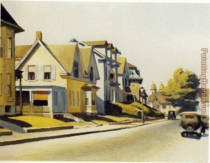 Edward Hopper Street Scene Glouceste